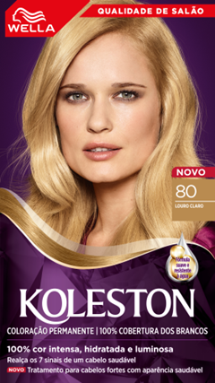 Tinta Koleston Kit 80 Louro Claro Wella