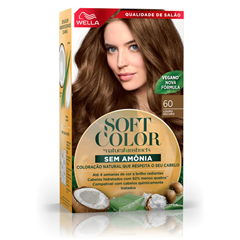 Tintura Soft Color Kit 60 Louro Escuro Wella