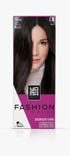 Tinta Yama Fashion Kit Color 1.0 Preto