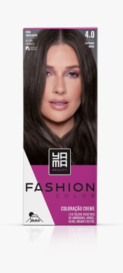 Tinta Yama Fashion Kit Color 4.0 Castanho Medio
