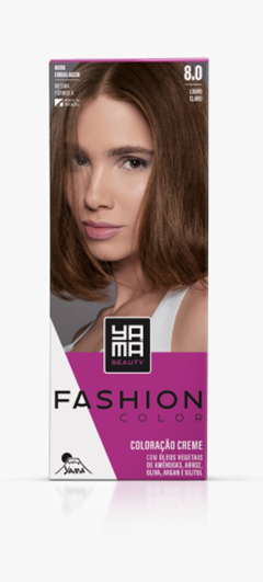 Tinta Yama Fashion Color Kit 8.0 Louro Claro