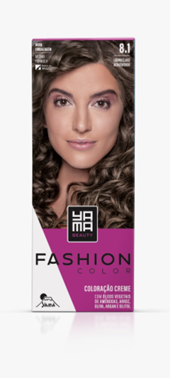 Tinta Yama Fashion Kit Color 8.1 Louro Claro Acinzentado