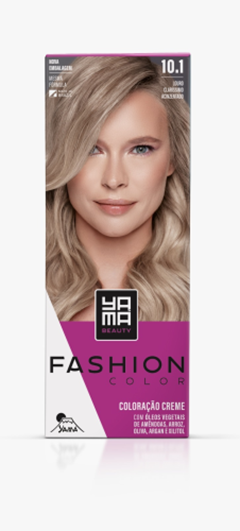 Tinta Yama Fashion Kit Color 10.1 Louro Clarissimo Acinzentado