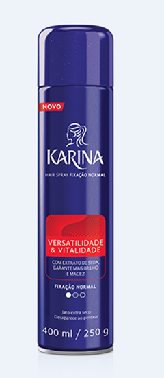 Hair Spray Karina Fix Normal 400ml Flora