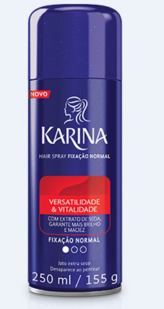 Hair Spray Karina Fix Normal 250ml Flora