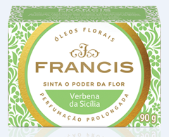 Sabonete Barra Francis Classico Verde 12x90g Flora
