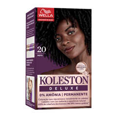 Tinta Koleston Kit 20 Preto Wella