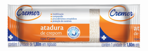 ATADURA CREPOM CYSNE 12CMX1,80M - View 1