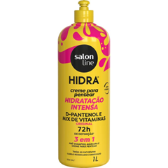 Creme Para Pentear Salon Line Hidra Hidratação Intensa 1 Litro