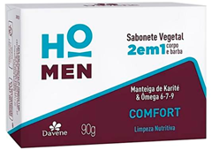 Sabonete Em Barra Davene Ho Men Confort 90g