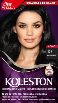 Tintura Koleston Kit 10 Preto Infinito Wella