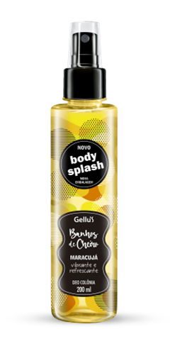 Body Splash  Banhos De Cheiro Maracujá 200ml Gellus