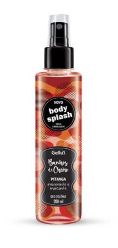 Body Splash   Banhos De Cheiro Pitanga 200ml Gellus