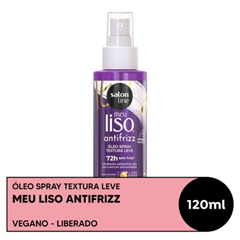 Oleo Spray Salon Line Meu Liso Antifrizz 120ml