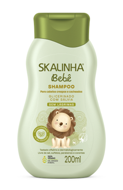 Shampoo Skalinha Bebe Salvia 200ml Skala