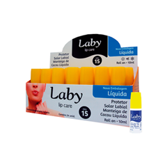 Manteiga Cacau Laby Liquida Fps 15 Disp C/24 Bravir