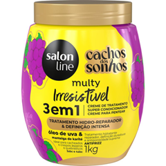 Creme Salon Line Cachos Sonhos Multy Uva 1kg