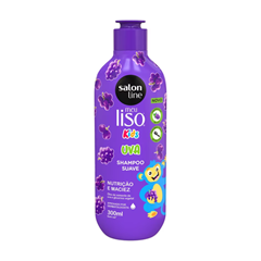 Kit Salon Line Meu Liso (Shampoo+Condicionador) Uva Kids 200ml/300ml