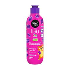 Kit Salon Line Meu Liso (Shampoo+Condicionador) Uva Kids 200ml/300ml