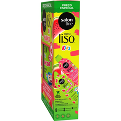 Kit Salon Line Meu Liso (Shampoo+Condicionador) Melancia Kids 200ml/300ml