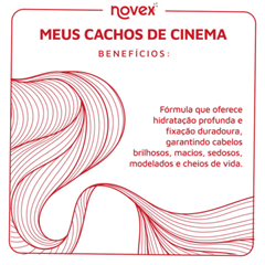 Manteiga Capilar Novex Meus Cachos Cinema 500g Embelleze