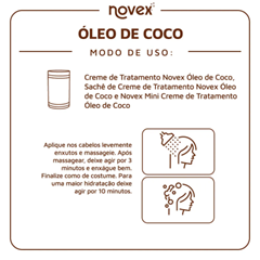 Creme Novex Oleo De Coco Refil 300g Embelleze