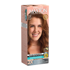 Tintura Maxton Pratico Especial 7.7 Marrom Avelã Embelleze