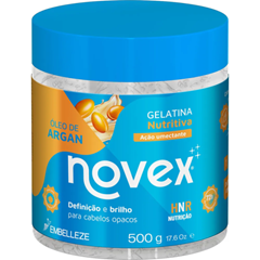 Gelatina Novex Óleo De Argan Nutritivo 500g Embelleze