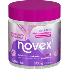 Gelatina Novex Hialurônico Hidrorrepositor 500g Embelleze