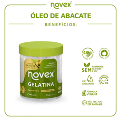 Gelatina Novex Óleo De Abacate 1kg Embelleze