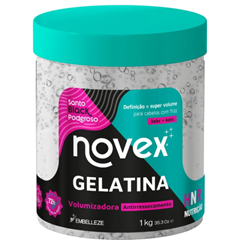 Gelatina Novex Santo Black 1kg Embelleze