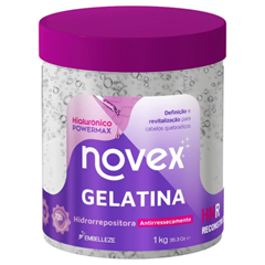 Gelatina Novex Hialorônico Hidrorrepositor 1kg Embelleze