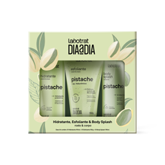 Kit Labotrat Esfoliante + Hidratante + Body Splash Dia Dia Pistache
