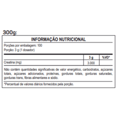 Creatina Max Titanium  V01 300g Supley
