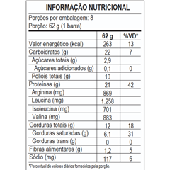 Barra De Proteína Dr. Peanut  Cookies & Cream 8x62g Supley
