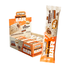 Barra De Proteína Dr. Peanut  Cookies & Cream 8x62g Supley