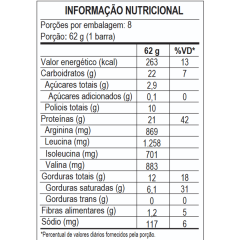 Barra De Proteína Dr. Peanut  Cookies & Cream 8x62g Supley