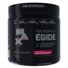 Pre Treino Max Titanium De Açai Com Guaraná 150g Supley