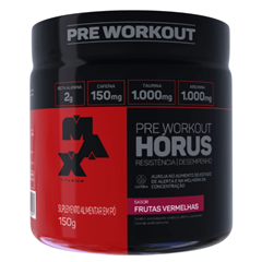 Pre Treino Max Titanium Horus Frutas Vermelhas 150g Supley