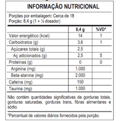 Pre Treino Max Titanium Horus Limão Yuzu 150g Supley