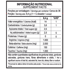Pre Treino Max Titanium Horus Limão Yuzu 300g Supley