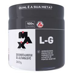 Glutamina Max Titanium L-G V01 300g Supley