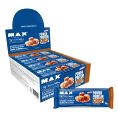 Barra De Proteina Max Titanium Power Crisp Milk Caramel 44g Supley