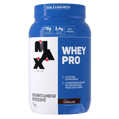 Whey Max Titanium Pro Chocolate 1kg Supley