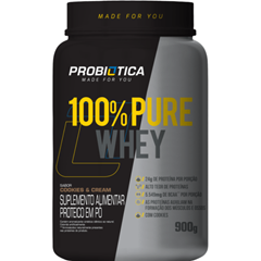 Whey Probiotica Supley 100% Pure Cookies And Cream 900g