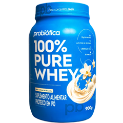 Whey Probiotica Supley 100% Pure Baunilha 900g