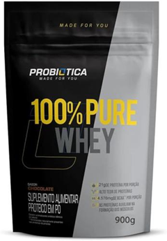 Whey Probiotica Supley 100% Pure Chocolate Refil 900g