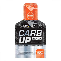 Energetico Em Gel Probiotica Supley  Carb Ul Black Laranja 30g