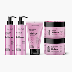 Kit Labotrat Dia A Dia Experiência Banho Hibisco C/5