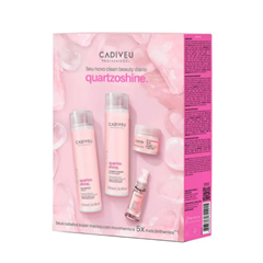 Kit Cadiveu (Shampoo+Condicionador+Serúm) Quartzo C/3  30/250ml